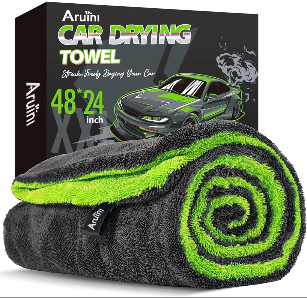 Detailing quality microfiber soft touch scratch proof towel